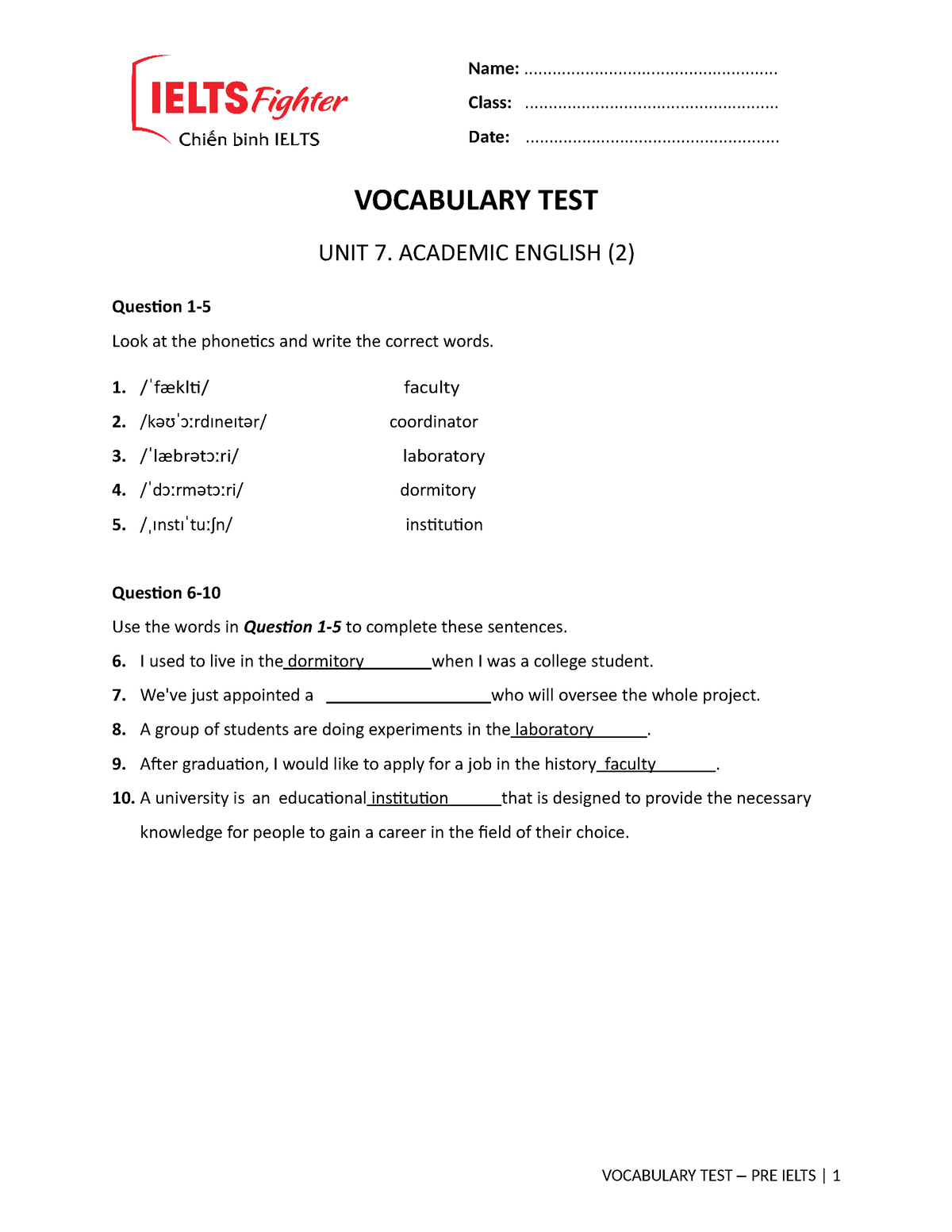 vocab-test-19-unit-7-listening-academic-english-vocabulary-test