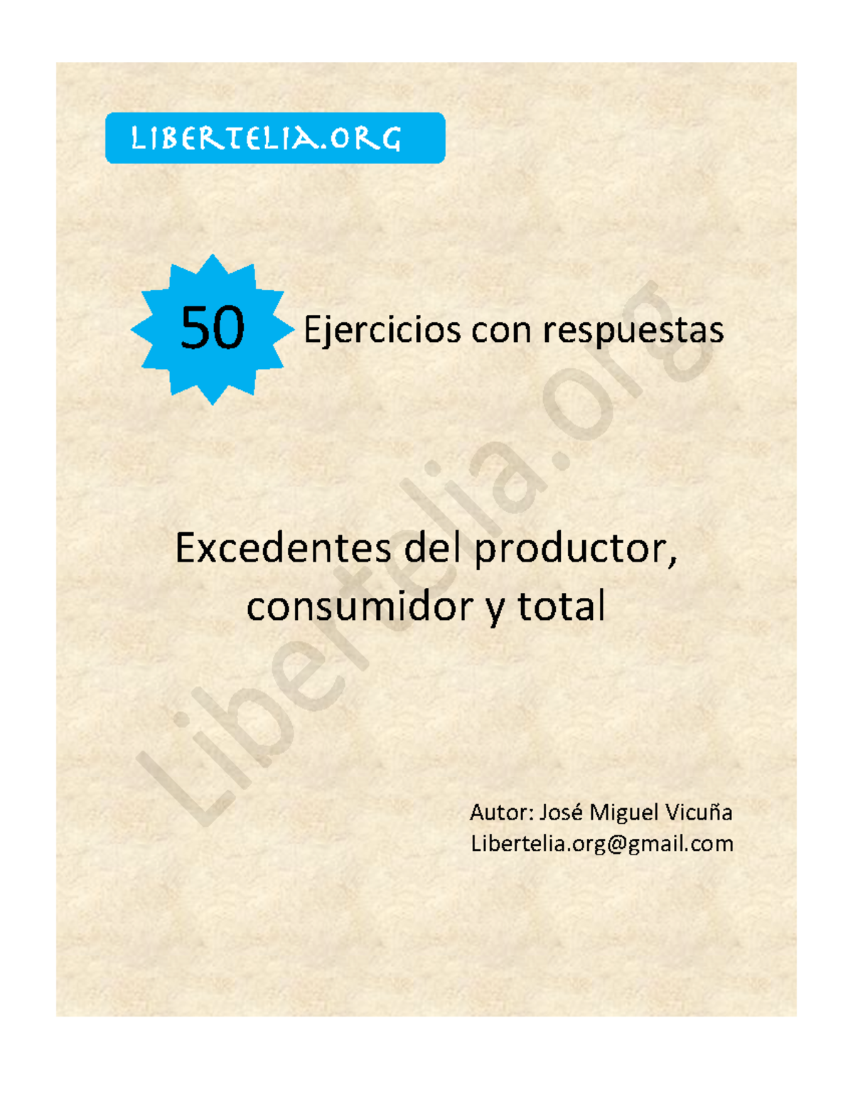 Ejercicios excedente del productor, consumidor y total - Vicuña - Ejercicios  con respuestas - Studocu