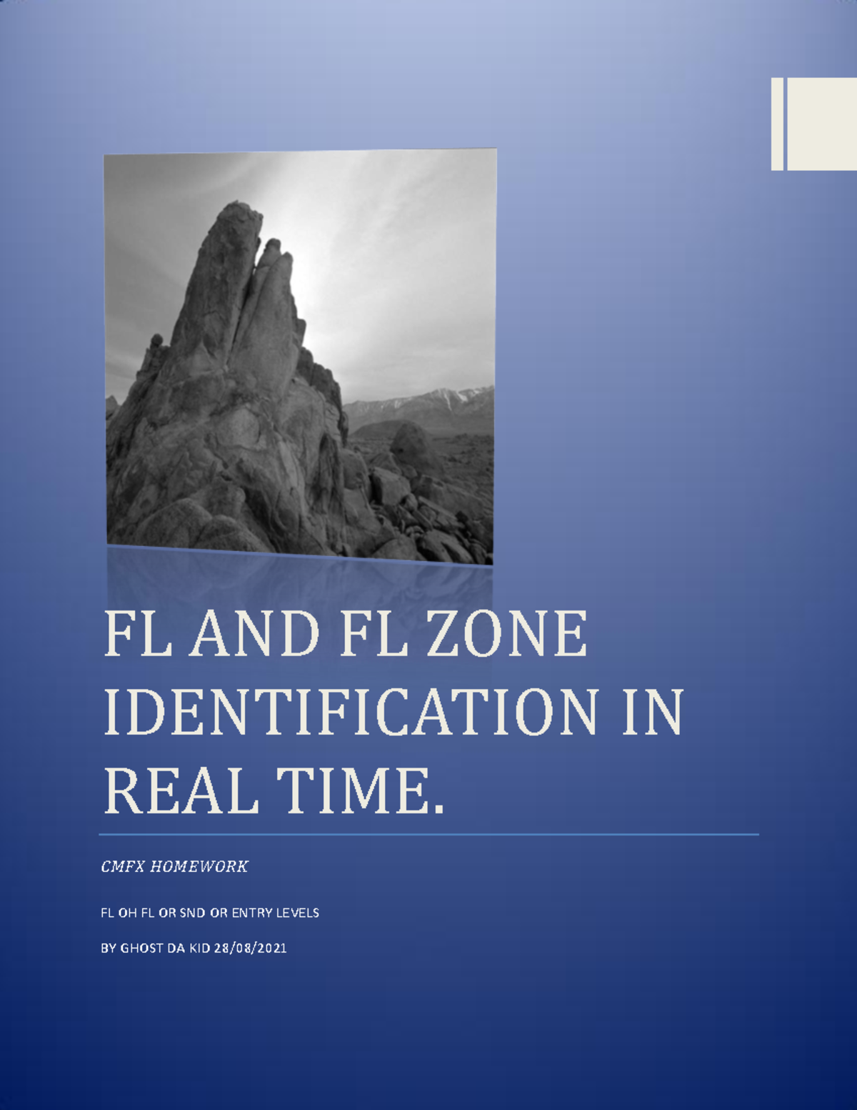 FL AND FL ZONE Identification REAL TIME - FL AND FL ZONE IDENTIFICATION ...