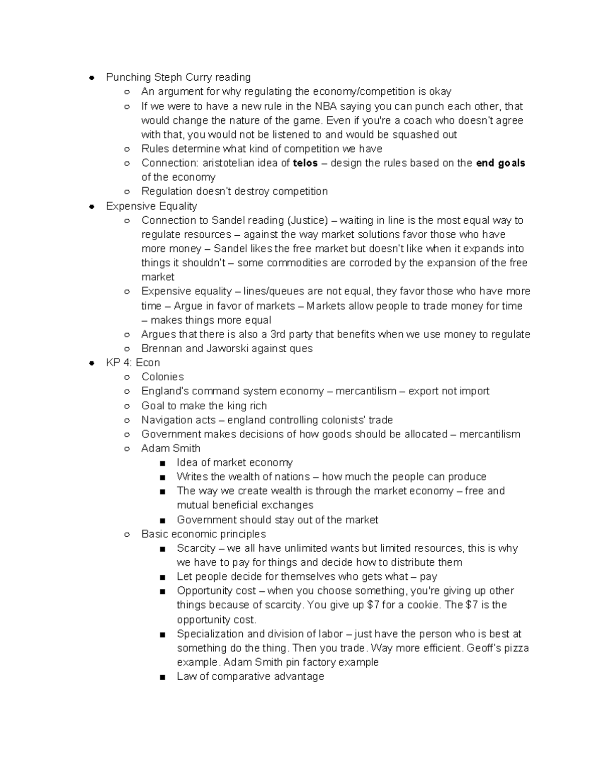 A HTG Midterm Review - Punching Steph Curry reading An argument for why ...