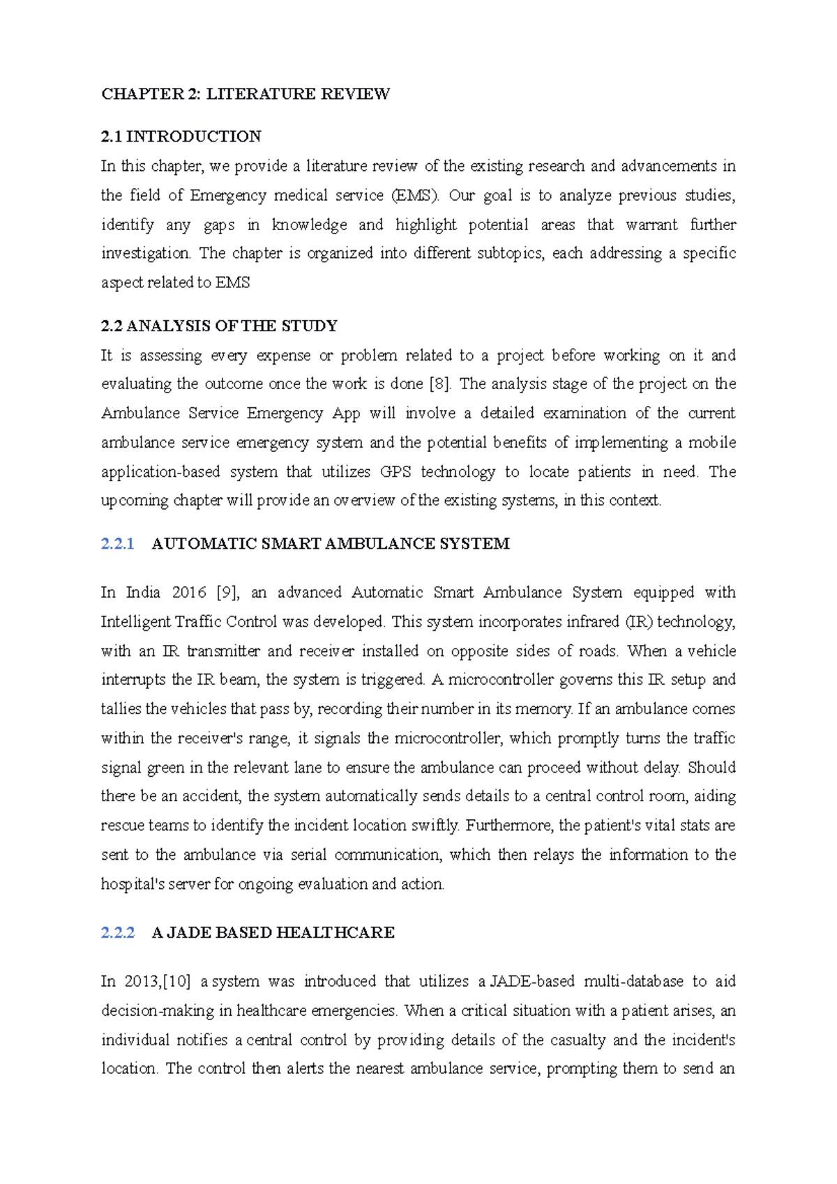 Chapter 2 turnitin CHAPTER 2 LITERATURE REVIEW 2 INTRODUCTION In