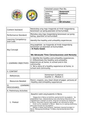 DLL English 5 Q1 W1 - DLL For School Year 2023-2024 - GRADES 1 To 12 ...