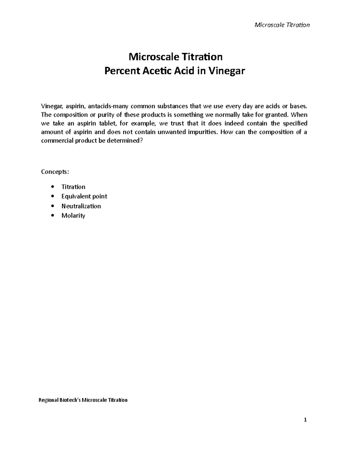 Microscale titration I dont know what more to say Microscale