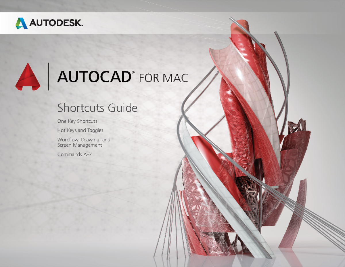 Autocad for mac shortcut keys guide autodesk - Shortcuts Guide ...