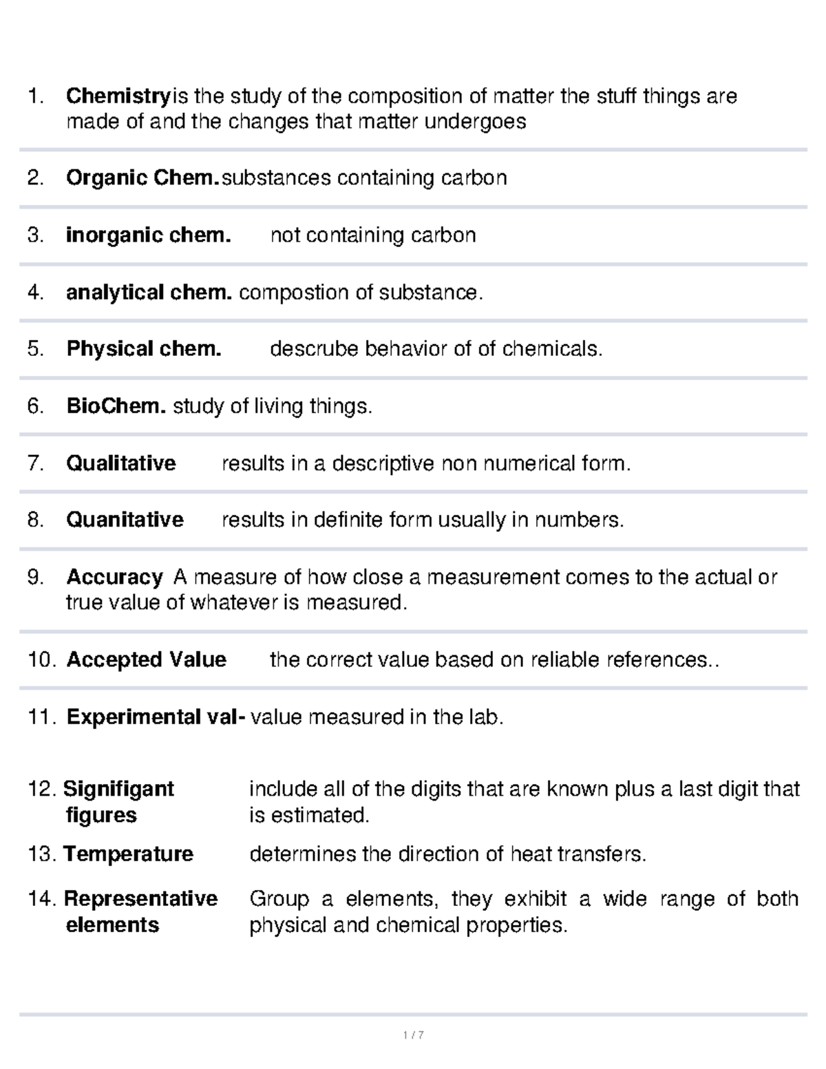 Chemistry note taking Chemistrymade of and the changes that matter