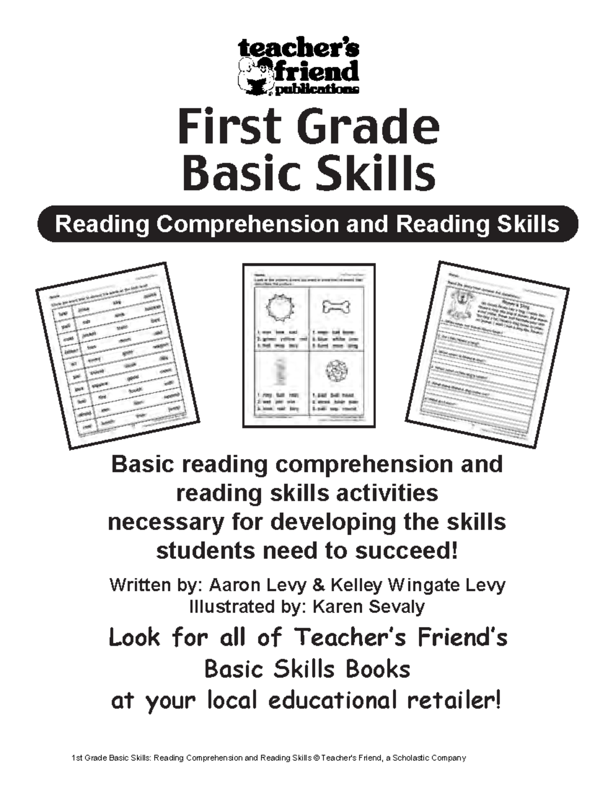 Reading Enhancement Activities - First Grade Basic Skills Basic reading ...