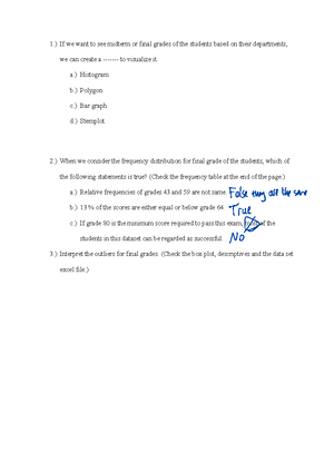 Stat 101 Formulas - lecture notes for prob and stat - Sample Statistics ...