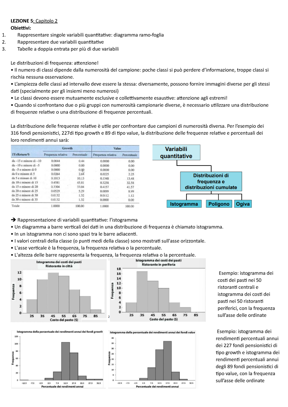 Analisi Dei Dati E Statistica Prof Passamani Lezione 5 Capitolo 2 Obiettivi Rappresentare 1800