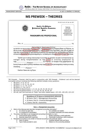 AFAR Preweek - RESA (B44) - ReSA - THE REVIEW SCHOOL OF ACCOUNTANCY CPA ...