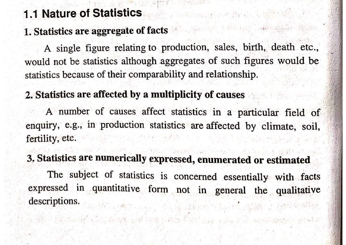 Introduction to statistics 1 - Bsc. Computer science - Studocu