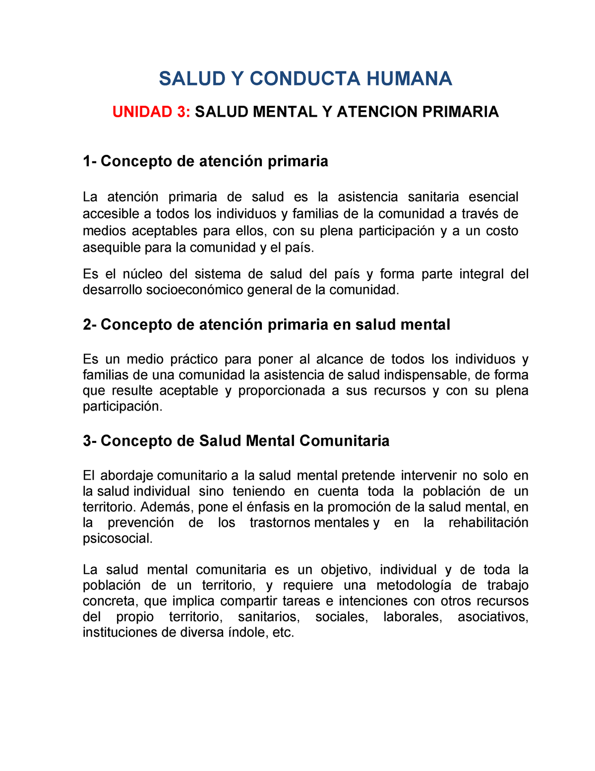 Consigna 3 terminada - Warning: TT: undefined function: 32 SALUD Y CONDUCTA  HUMANA UNIDAD 3: SALUD - Studocu