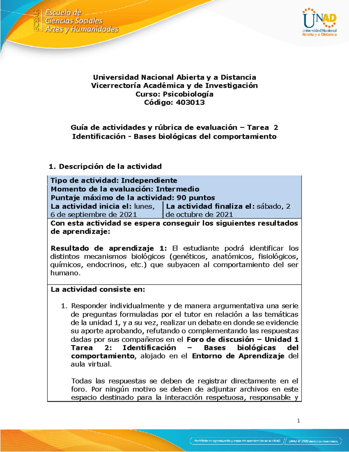 Guia De Actividades Y Rúbrica De Evaluación - Unidad 1 - Tarea 2 ...