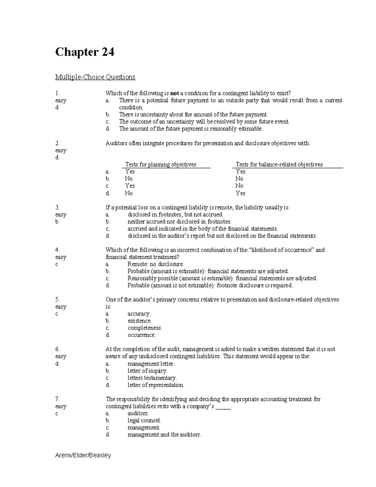 Chapter-24 - Practice materials - Chapter 24 Multiple-Choice Questions ...