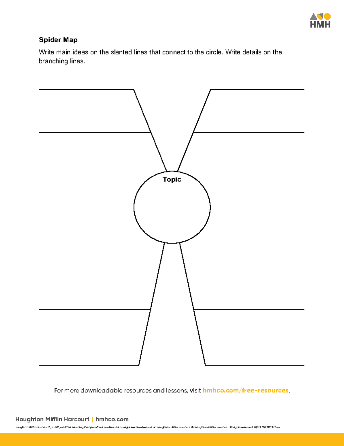 Spider-map - Spider map - Houghton Mifflin Harcourt | hmhco Houghton ...