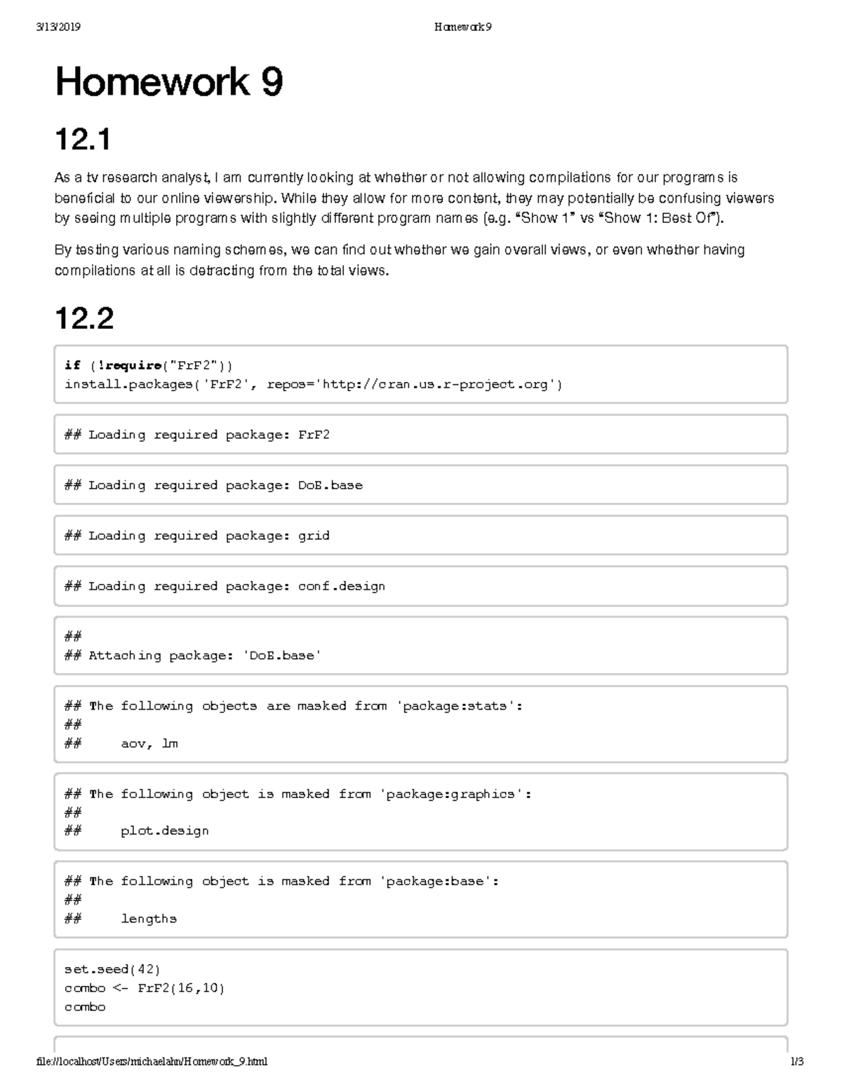 homework 9