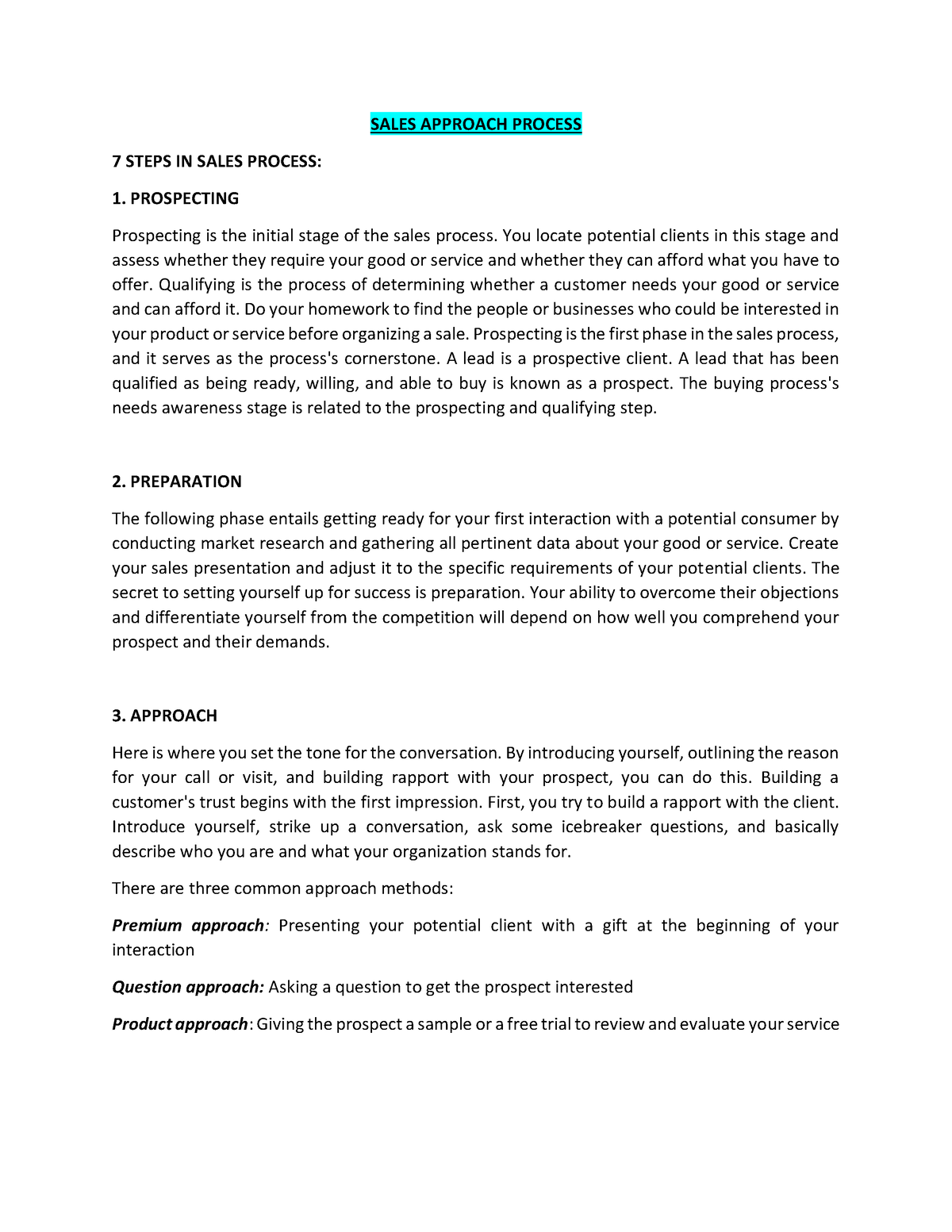 sales-approach-process-sales-approach-process-7-steps-in-sales