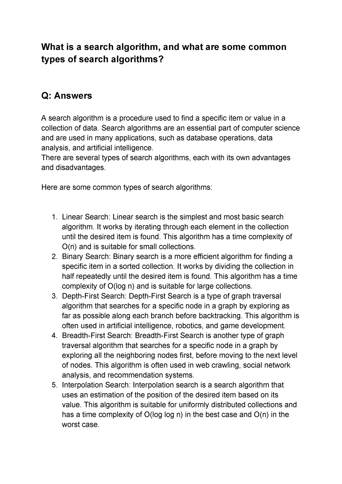 what-is-a-search-algorithm-and-what-are-some-common-types-of-search