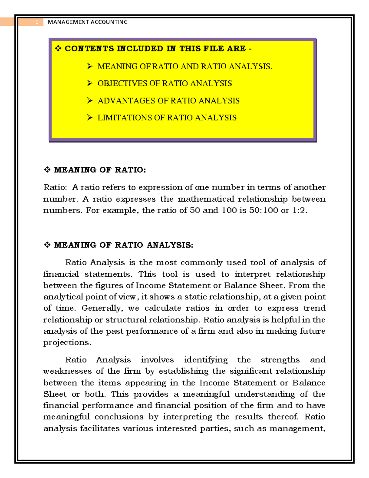 the-objectives-of-ratio-analysis-financial-yard