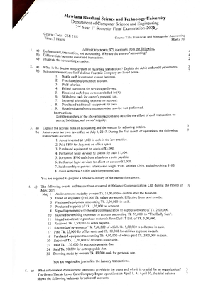 Account Note pdf - Short Notes - Accounting: Accounting is a finoncial ...