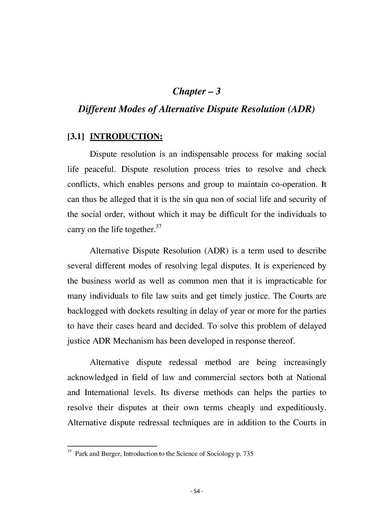 Alternative Dispute Resolution2 Notes Kslu - Llb - KSLU - Studocu