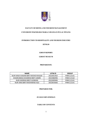 Assignment Mgt Individual Universiti Teknologi Mara Cawangan