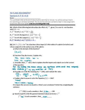 Week+7+in-class+worksheet - IN-CLASS ASSIGNMENT Sections 7. 2 .- 7. 4 ...