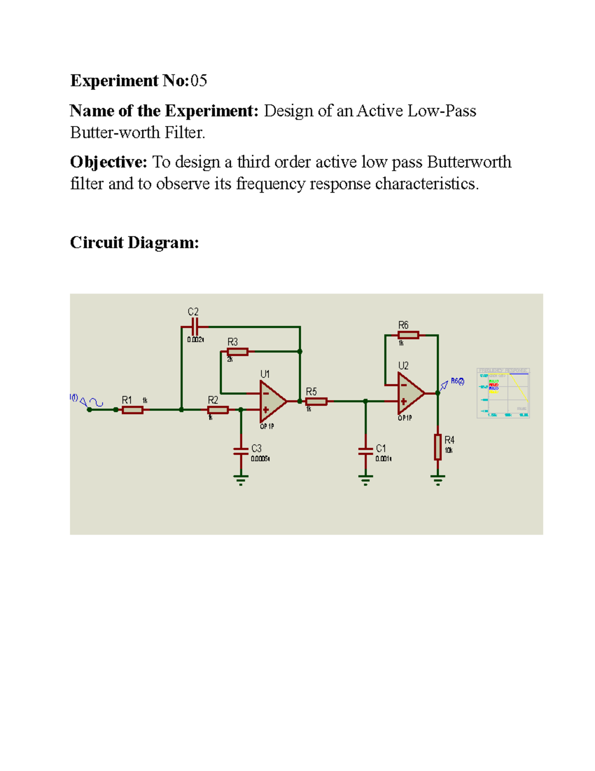 Experiment No 5 Summary Report - Experiment No: 05 Name Of The ...