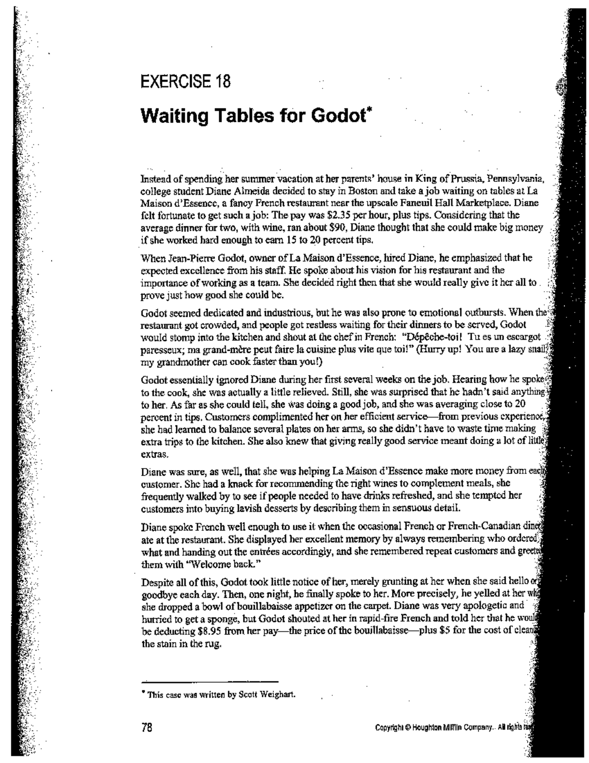 Case 4 Waiting Tables ADM2336 Studocu