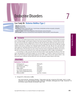 case study of diabetes mellitus type 1