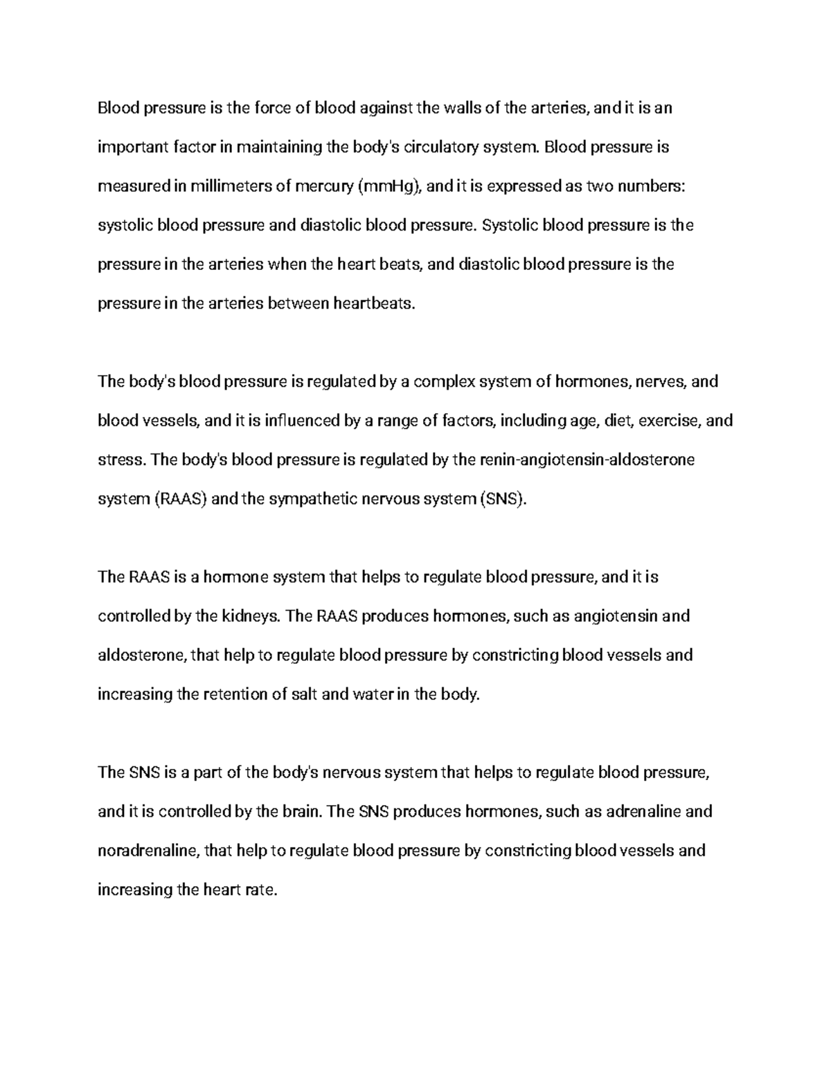 baroreceptors-and-short-term-regulation-of-blood-pressure