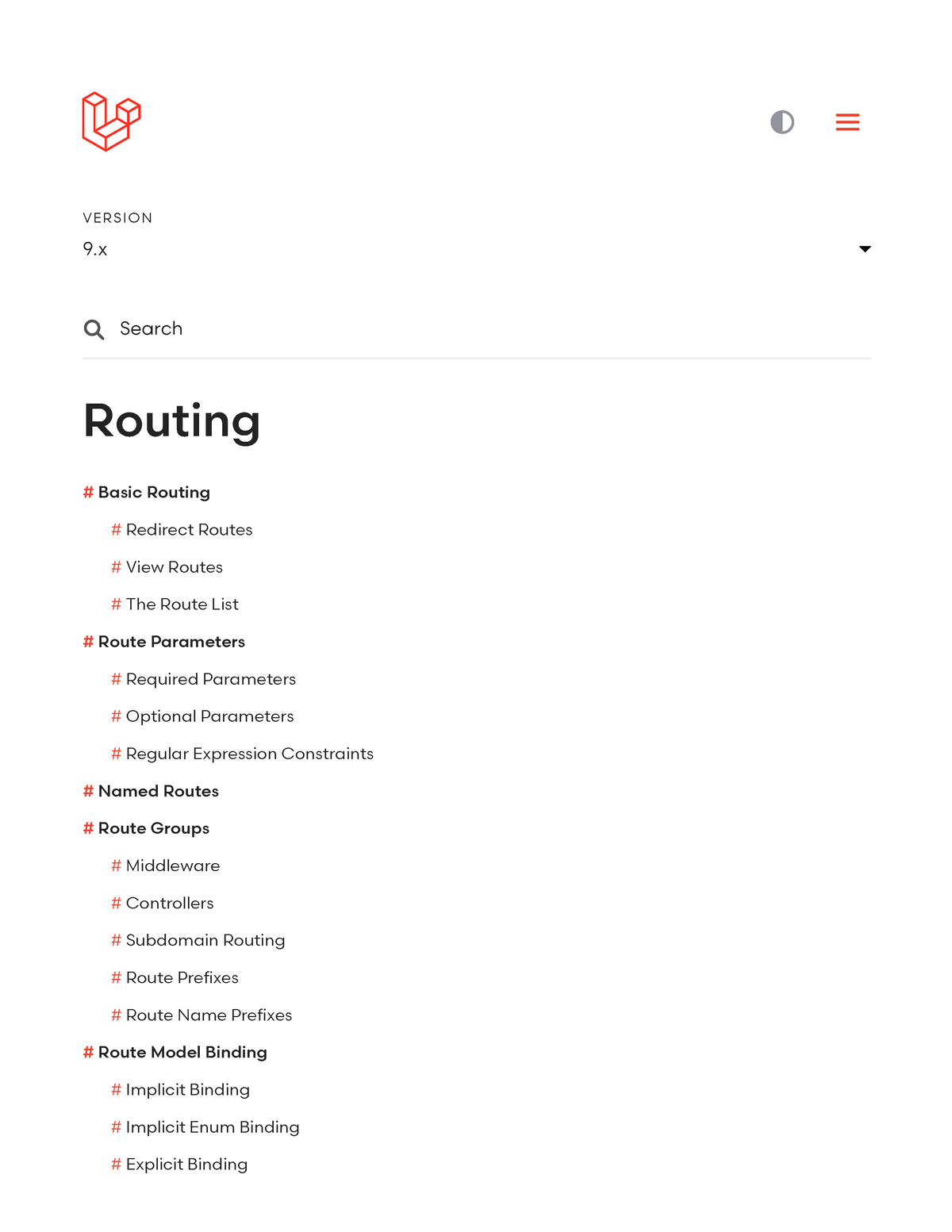 Routing Laravel The PHP Framework For Web Artisans - V ERS IO N Routing ...