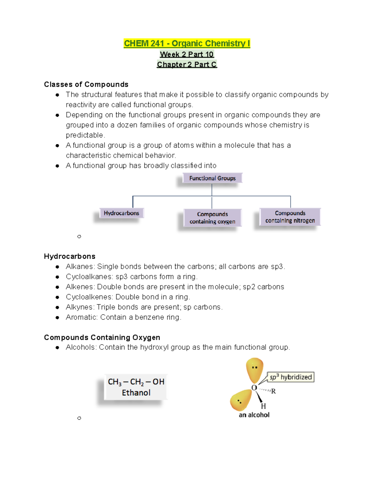 CHEM 241 Lecture Notes Week 2 Part 10- Chapter 2 Part C Notes - CHEM ...