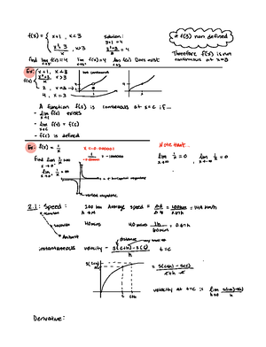Note Sep 19, 2022 - Intro Calc functions - A particlemoves along the ...