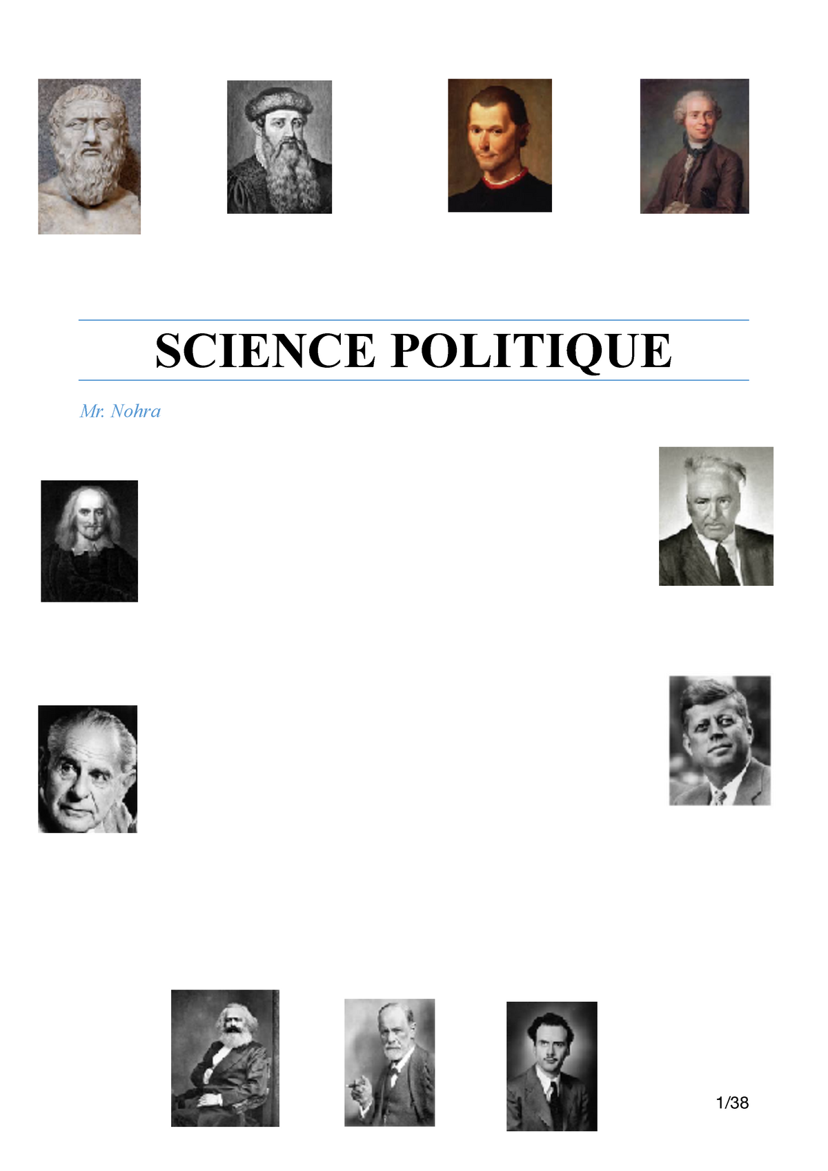 plan pour une dissertation science politique