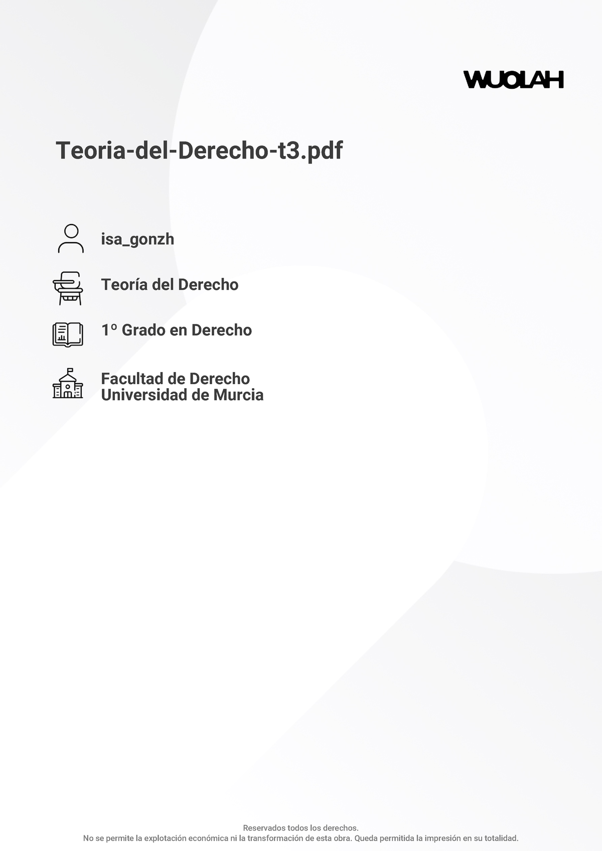 Wuolah Free Teoria Del Derecho T3 - Teoria-del-Derecho-t3 Isa_gonzh ...