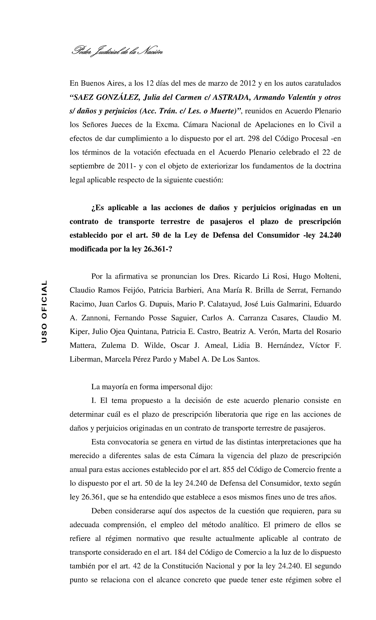 plenario-prescripcion-da-os-automotor-3-a-os-ley-24240-studocu
