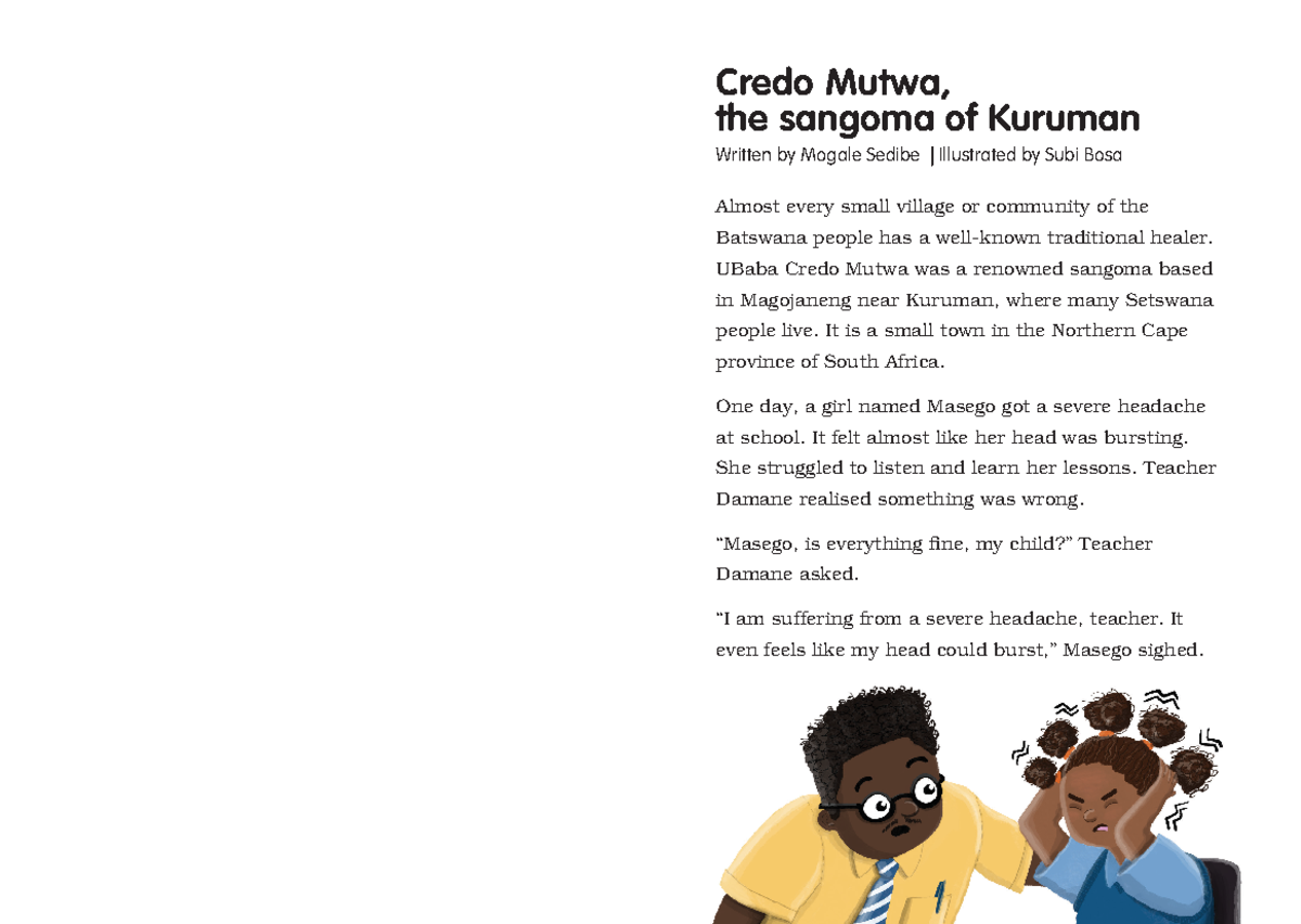 29 Credo Mutwa - Story book - Credo Mutwa, the sangoma of Kuruman ...