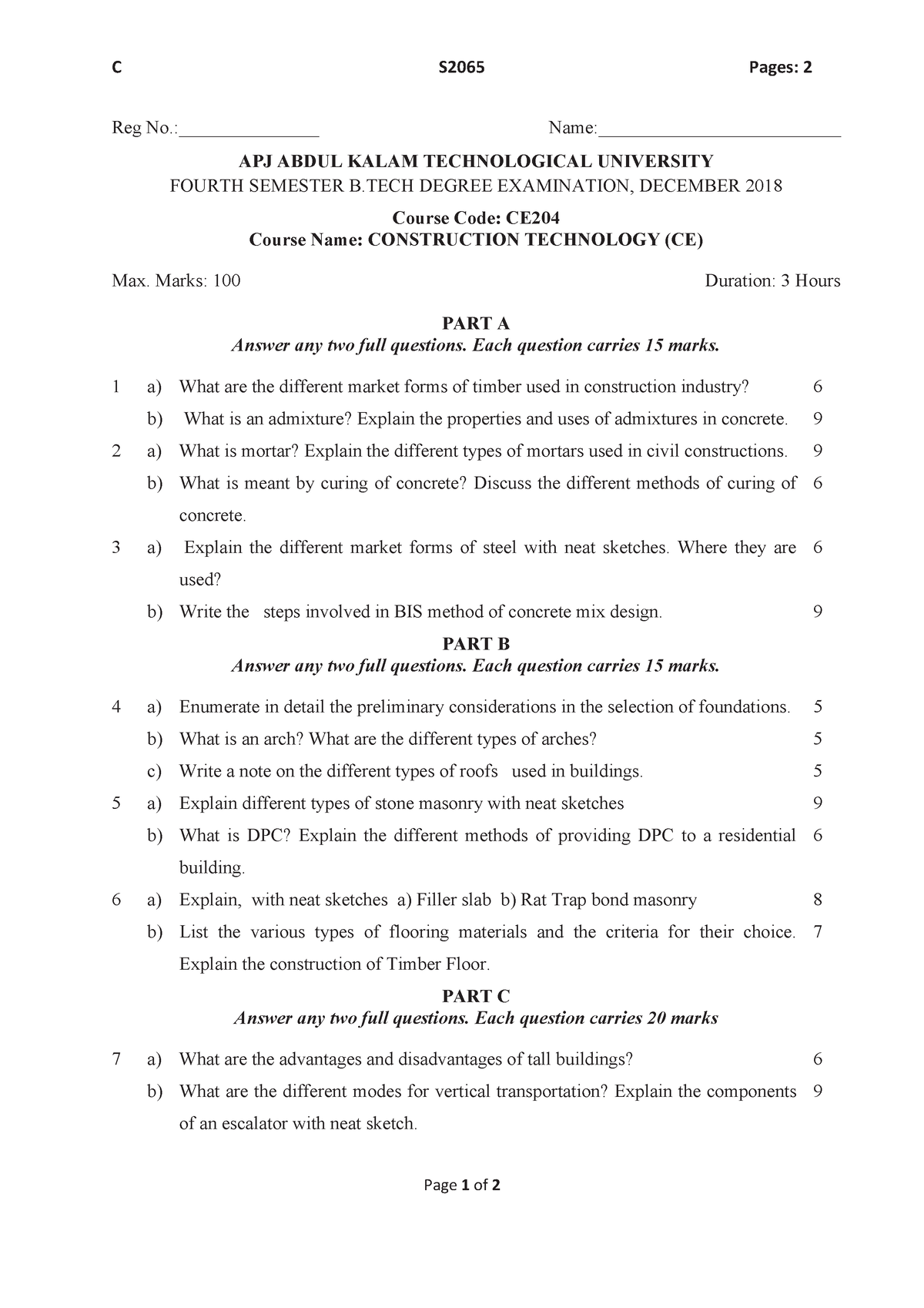 Ct Question 2 - - Studocu