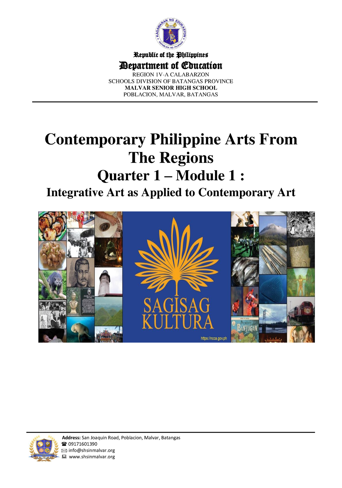 CPAR W1.MODULE 1. Indroduction Of Contemporary CONTEMPORARY PHILIPPINE ...