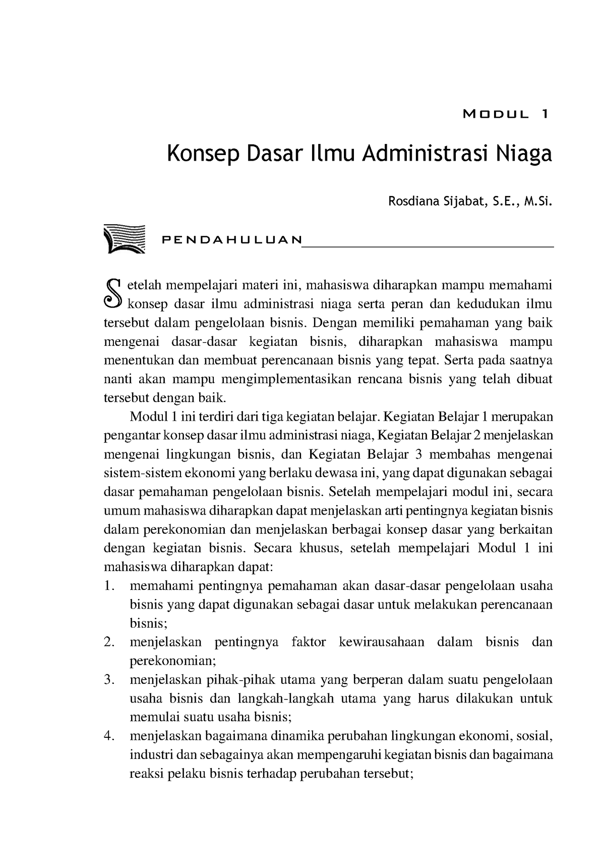 Konsep Dasar Adminsitrasi Bisnis - Modul 1 Konsep Dasar Ilmu ...