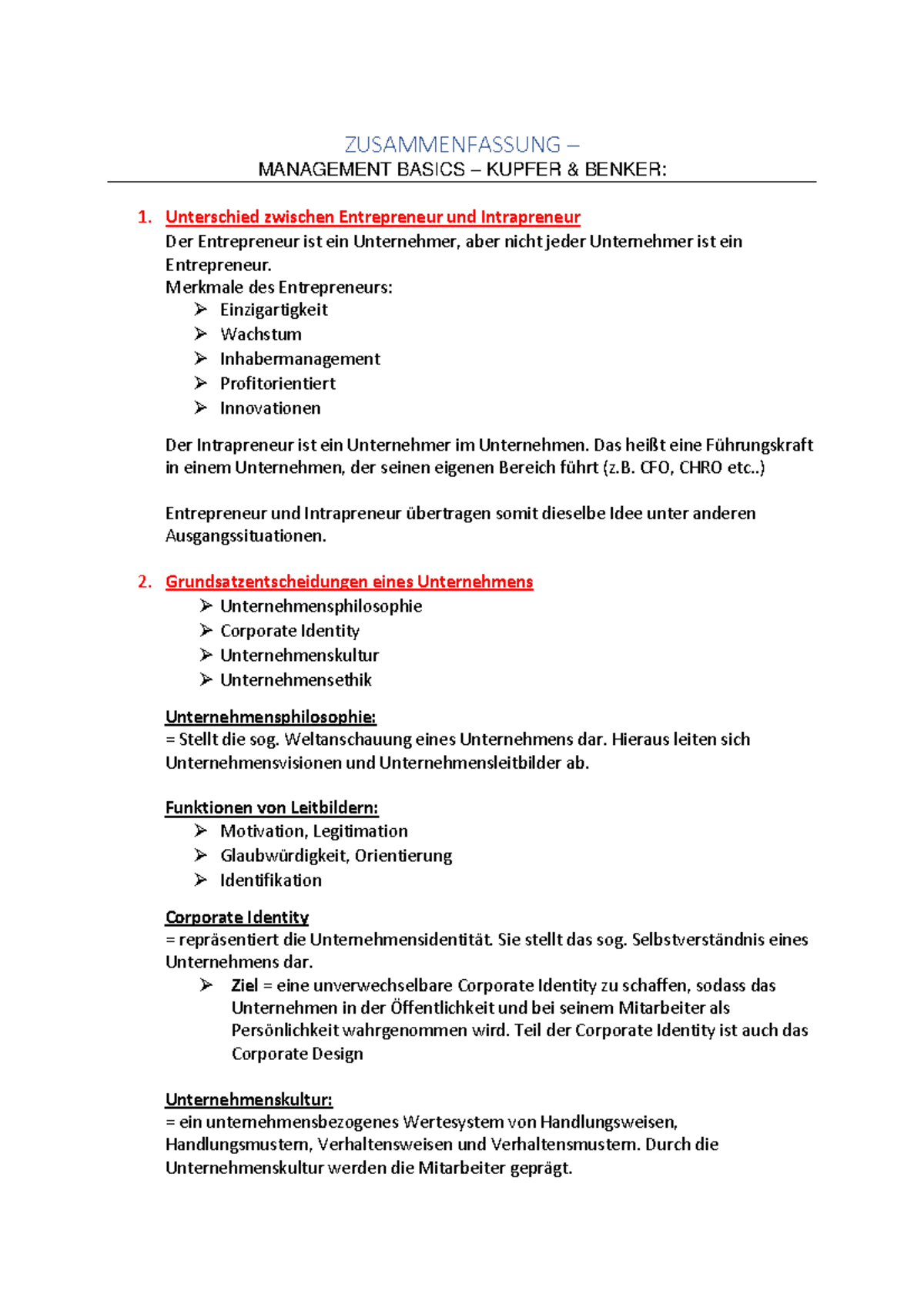 Difference between summary and precis image