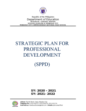 Elsie IPPD - IPPD - TEACHER'S INDIVIDUAL PLAN for PROFESSIONAL ...