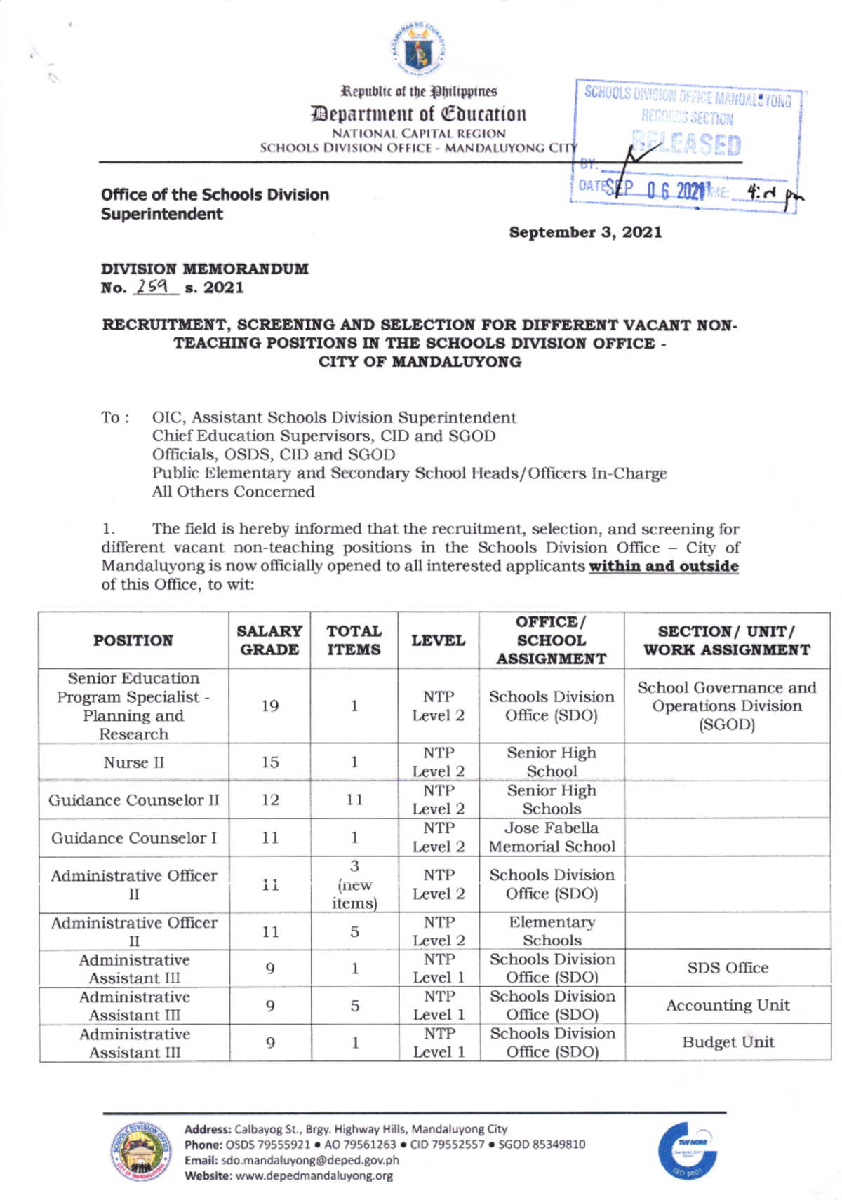 do-memo-no-259-s-2021-recruitment-screening-and-selection-for