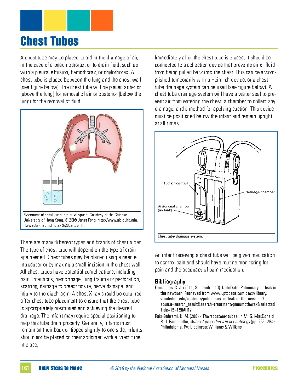 Chesttubes About chest tubes in newborn babies 161 Baby Steps to