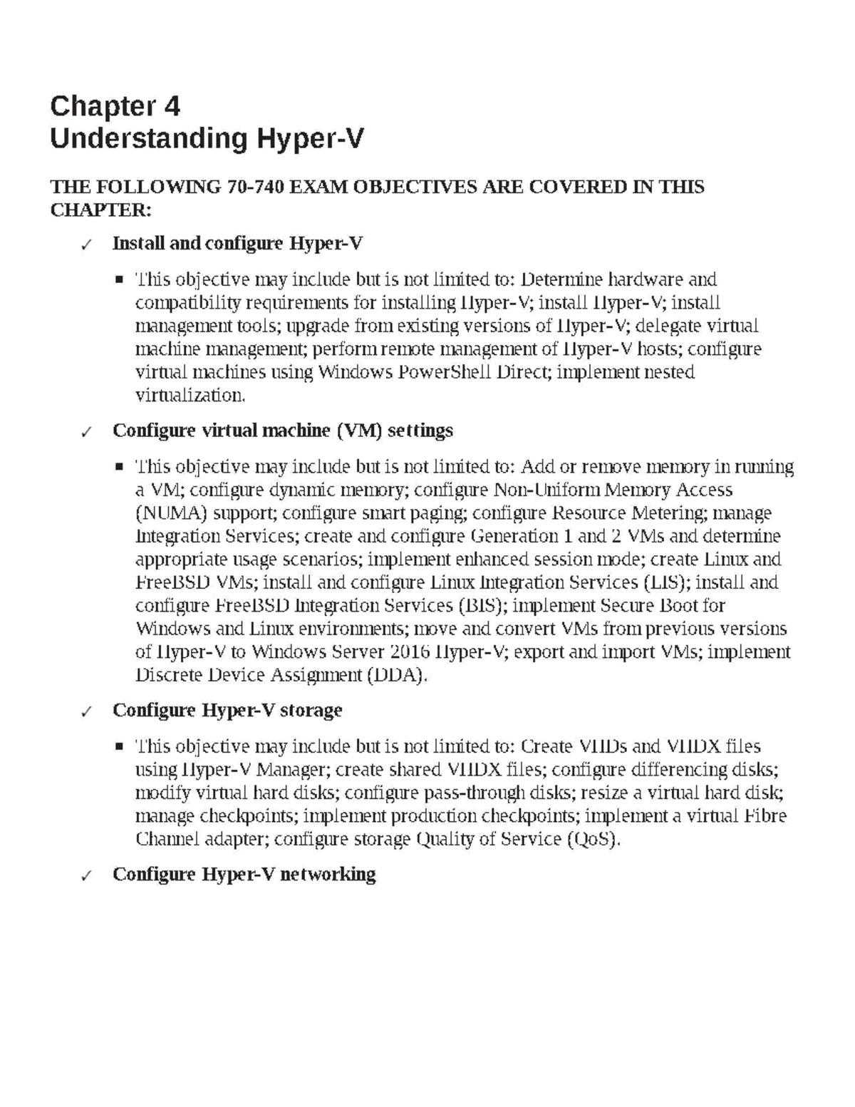 Network Operating System-Windows Notes 4 - NETW230 - Studocu