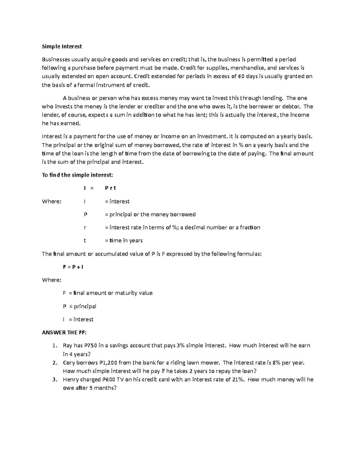 Module-5 simple summarization to share who is needed a help - Simple ...