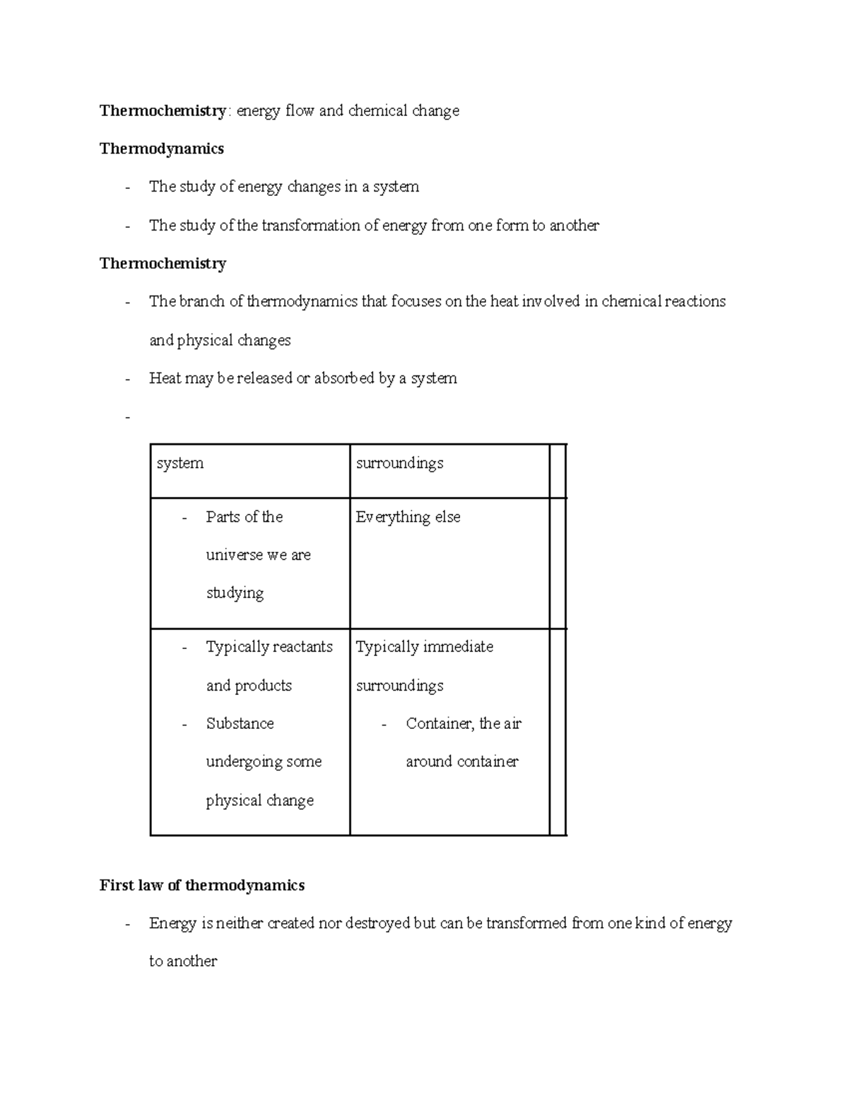 Chem 1035 Chapter 6 - General Introduction To Chemistry Lecture Notes ...