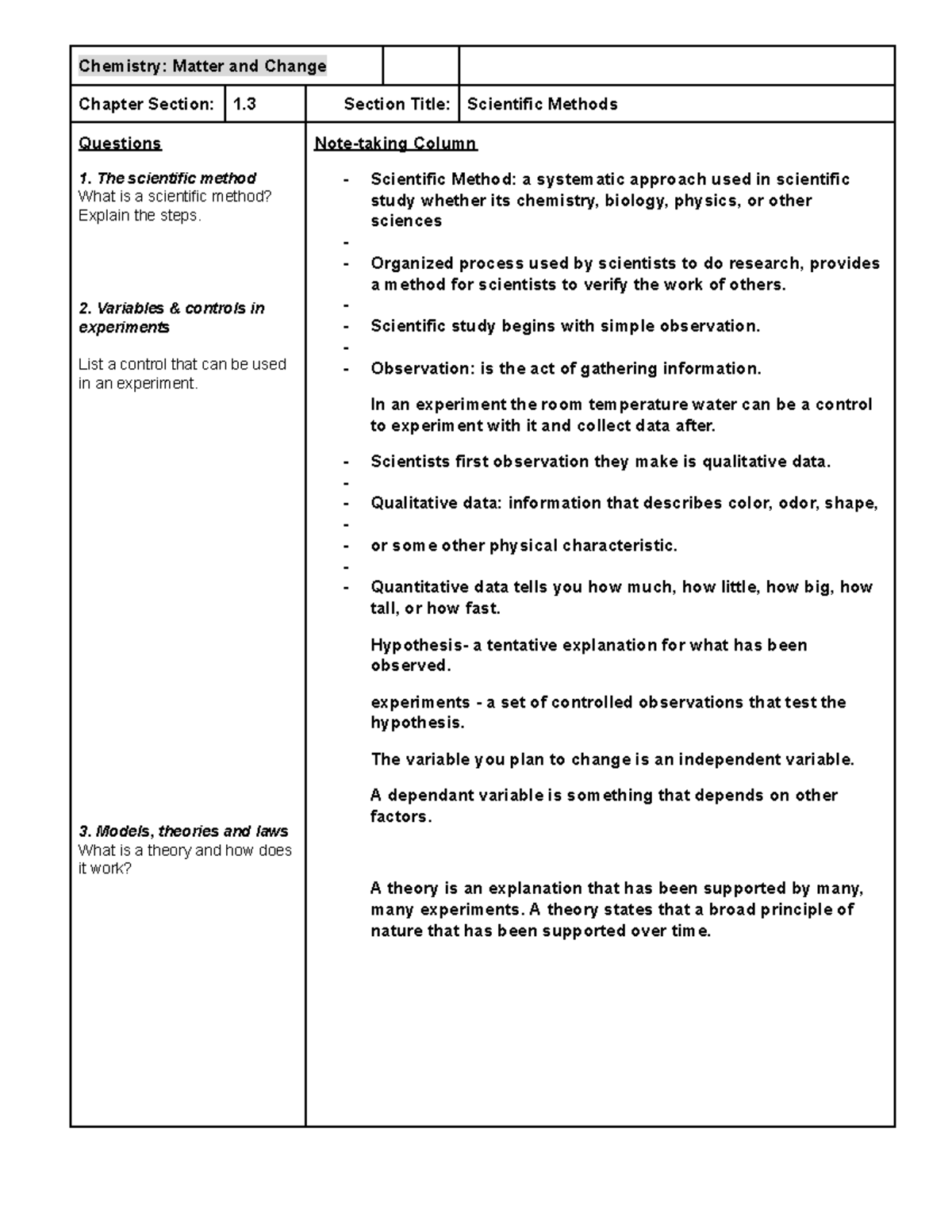 scientific-methods-chemistry-matter-and-change-chapter-section-1