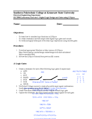 M1 lab 1 java v1 - CSE 1321L - Java Introduction to Java and IntelliJ ...