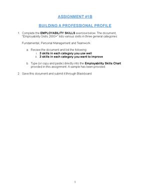Assignment 5 - Career Development for pass the course - Assignment 5 ...